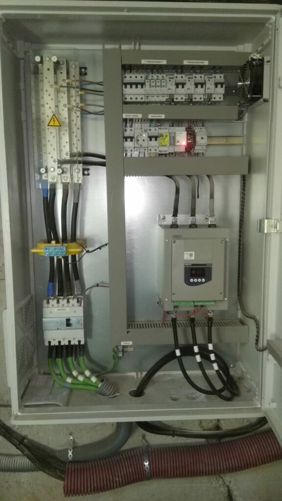 Cuadro eléctrico de riego